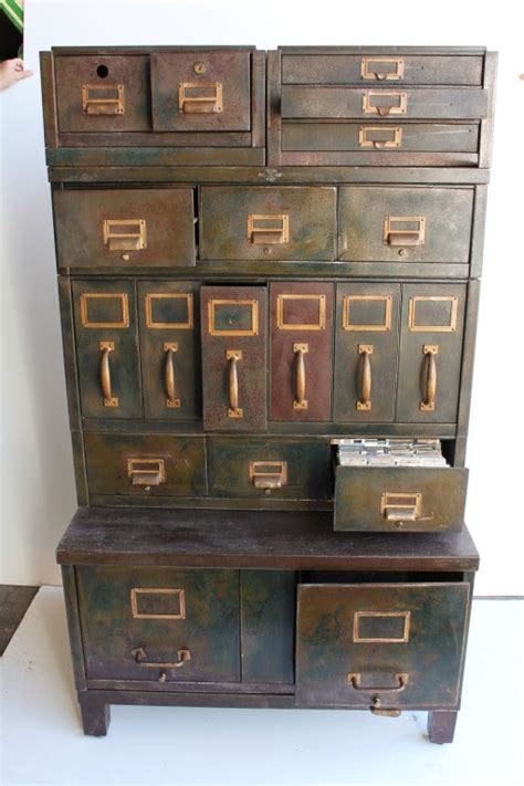 1930 general store steel file cabinet|1930s.